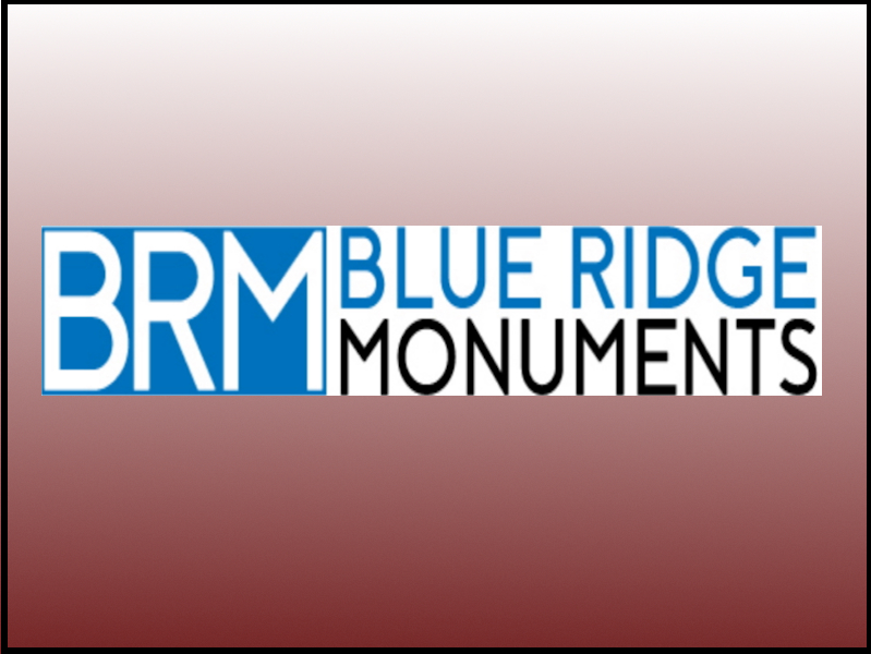 Click or tap to open. Logo-Blue Ridge Monuments
