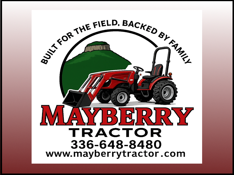 Click or tap to visit. Logo-Mayberry Tractor
