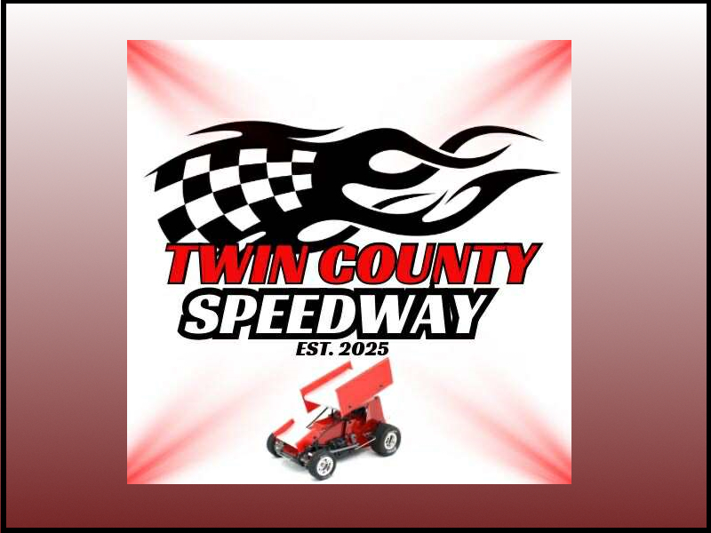 Click or tap to visit. Logo-Twin County Speedway