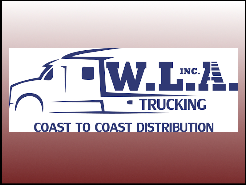 Click or tap to visit. Logo-WLA, Inc. Trucking